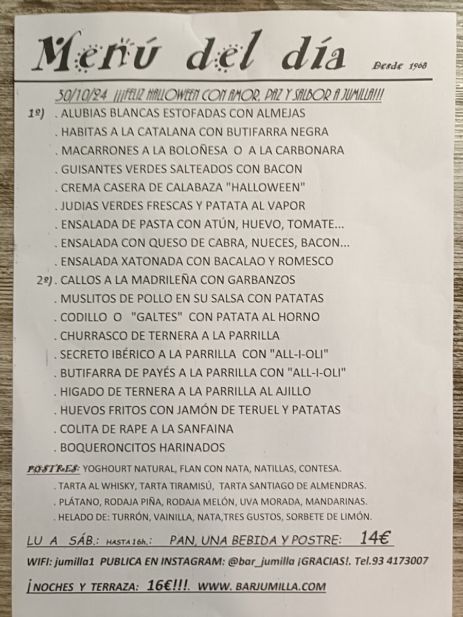 Jumilla Menu - Image 6